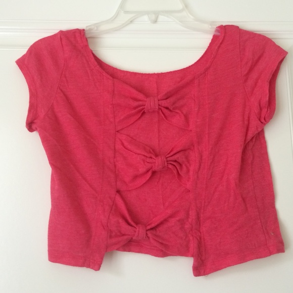 Pink Crop Top - Picture 2 of 4