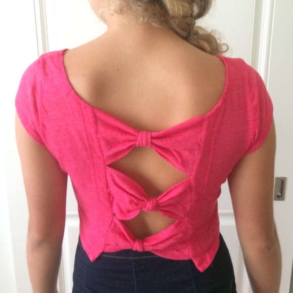 Pink Crop Top - Picture 4 of 4