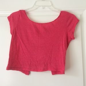 Pink Crop Top