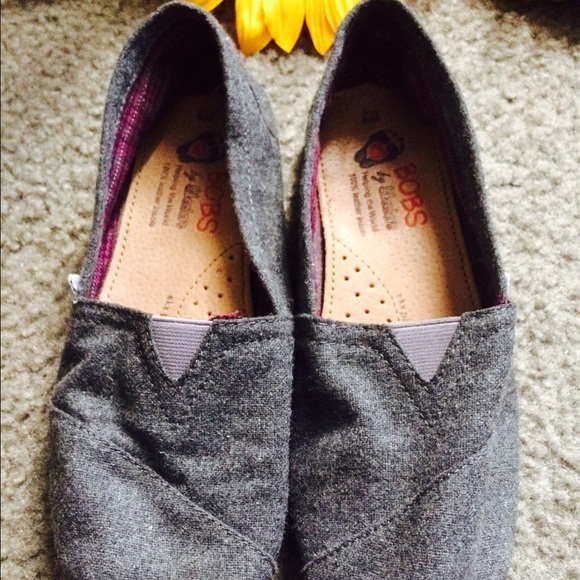 Bobs By Skechers Gray Shoes
