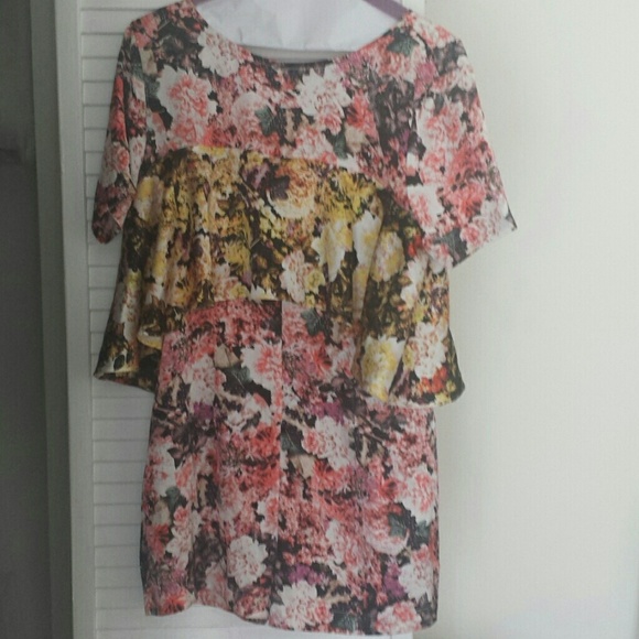 Pink Floral Romper from Boohoo