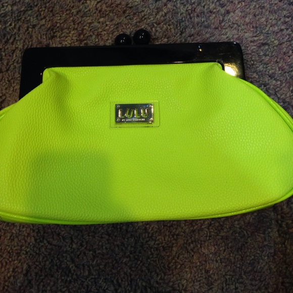 Lime Green Clutch