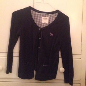 Abercrombie & Fitch Navy Cardigan!