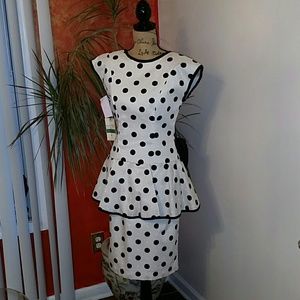 Vintage Polkadot Dress