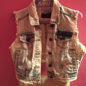 Zara denim vest
