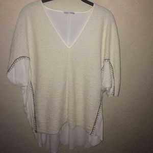 Cream Zara top