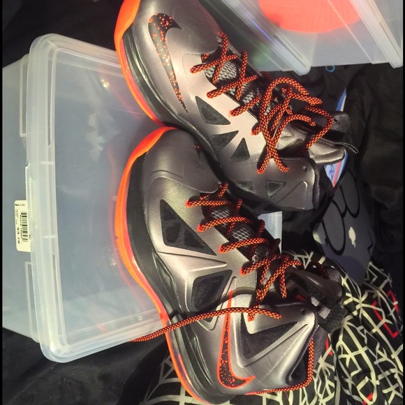 Lebron X -Charcoal