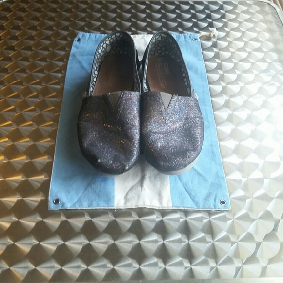 Multi glitter toms