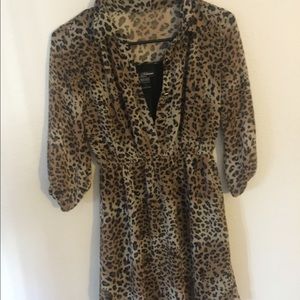 Short dress. Or a long top with leggings