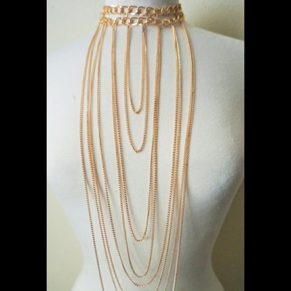 Choker body chain