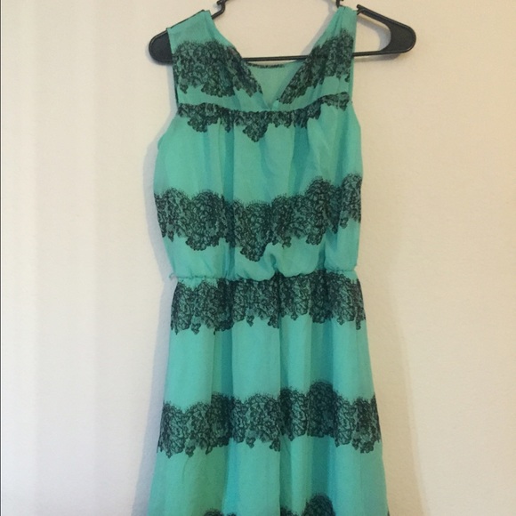 Blue dress