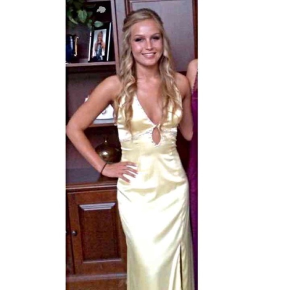 Cut-out Prom Dress