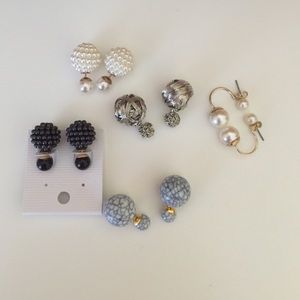 Five double sided earrings!!