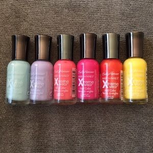 Sally Hansen Hard As Nails Extreme Wear 6 Pack