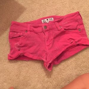 Pink Shorts