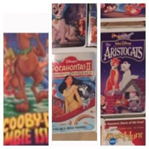 3 VHS tapes