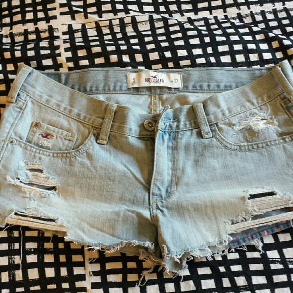Hollister denim shorts