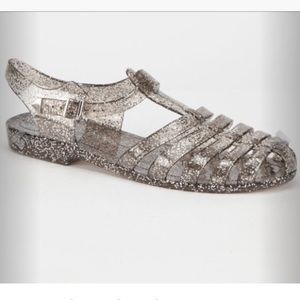 Glitter Jelly Sandals✨