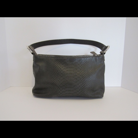Guess Python Embossed Satchel Handbag - Picture 2 of 4