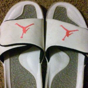 Jordan sandals!