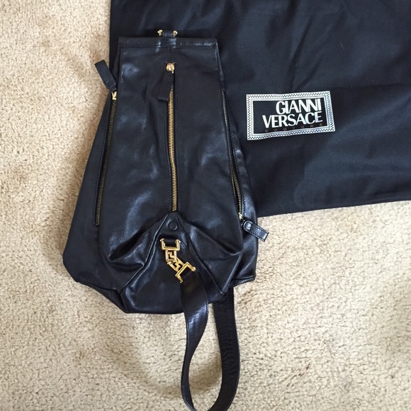 versace sling bag men's