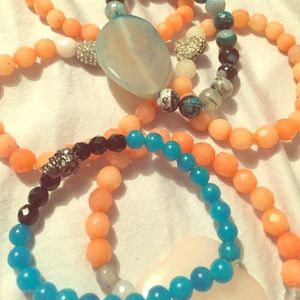 Unique Bracelets in vibrant colors