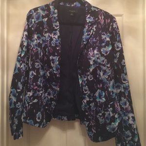 Anne Taylor Floral Blazer