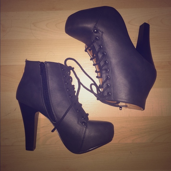Black booties
