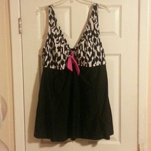 Catherine's skirted swimsuit,  size 24W