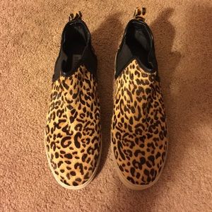 Steve Madden 'Elvinn' Leopard High Top Leopard