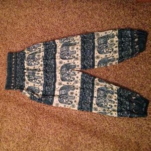 Blue Elephant Pants