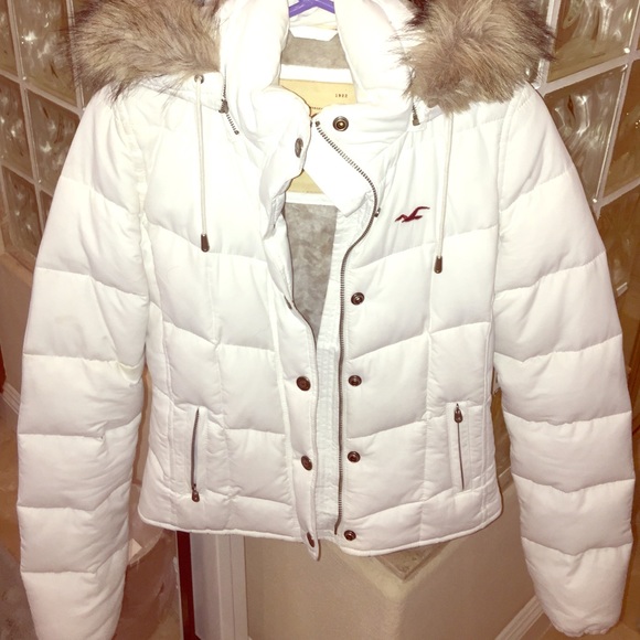White winter coat