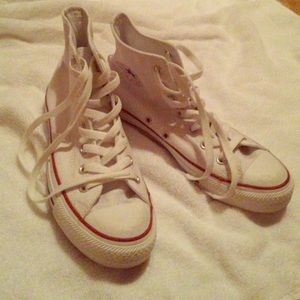 White Converse!