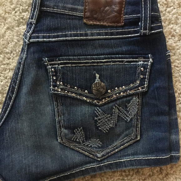 BKE Stella Denim shorts.