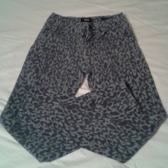 BDG leopard print jean
