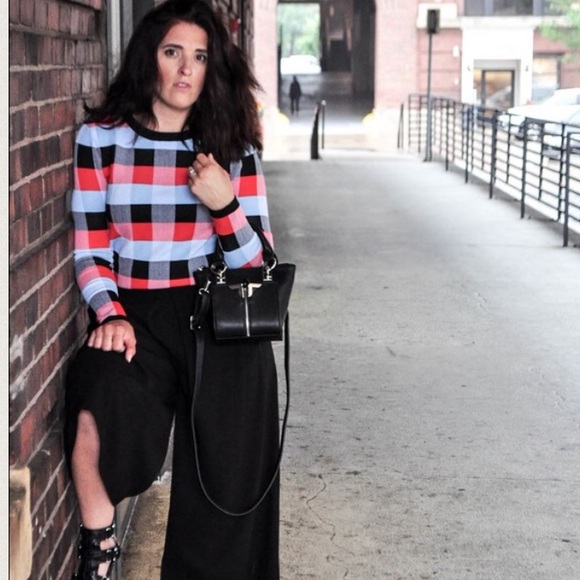 Sold! Endless Rose Checked Longsleeve Woven Top - Picture 2 of 4