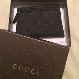 Black Gucci Coin Purse