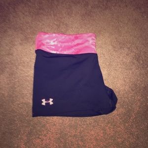 Pink Under armour spandex