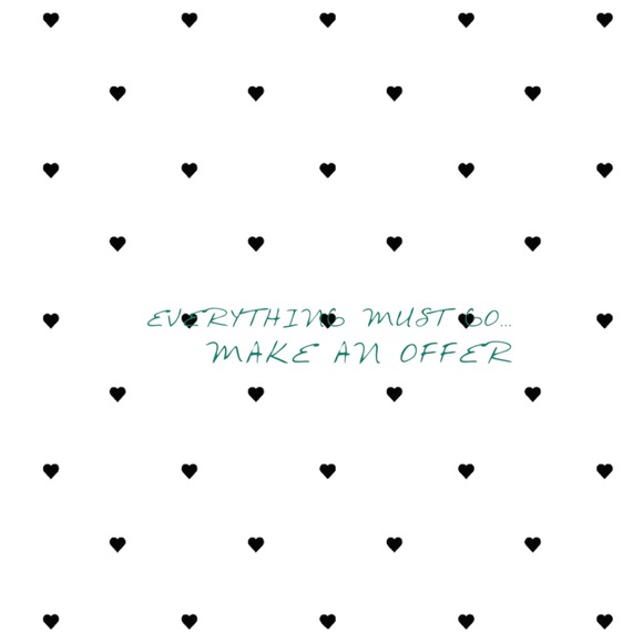 Closet clean out! Make an offer!