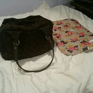 Vera Bradley Diaper Bag/Purse -Deluxe