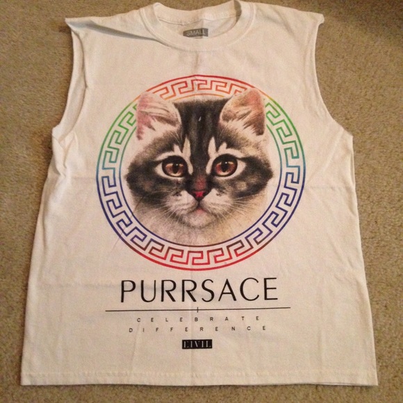 Pacsun purrsace muscle tank