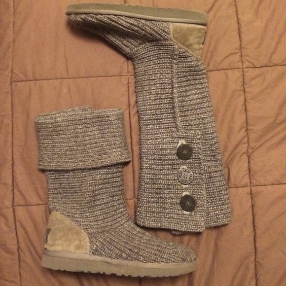 UGG Boots - Ugg sweater boots-size 8