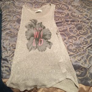 Grey Hollister tank