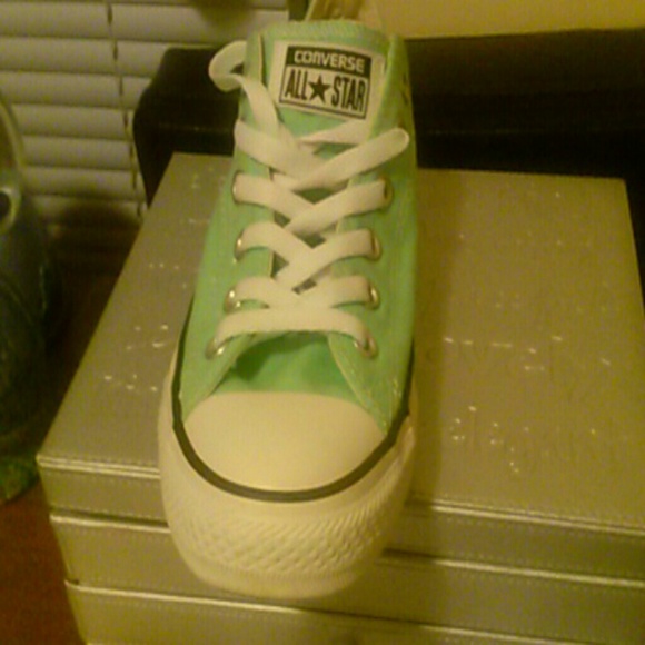 Mint Green All Star Converse