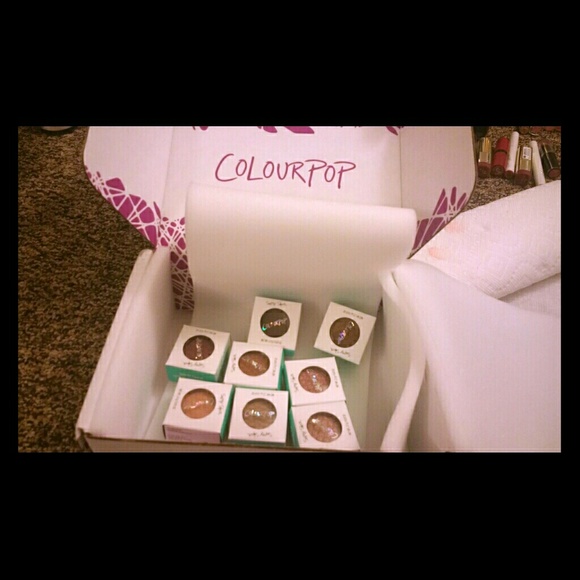 Colourpop eyeshadows