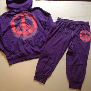 Extra Small & Small VS PINK Sweat Set Outfit