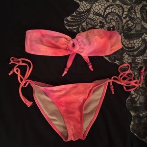 Mint Swim by Draya Watercolor Coral Bikini