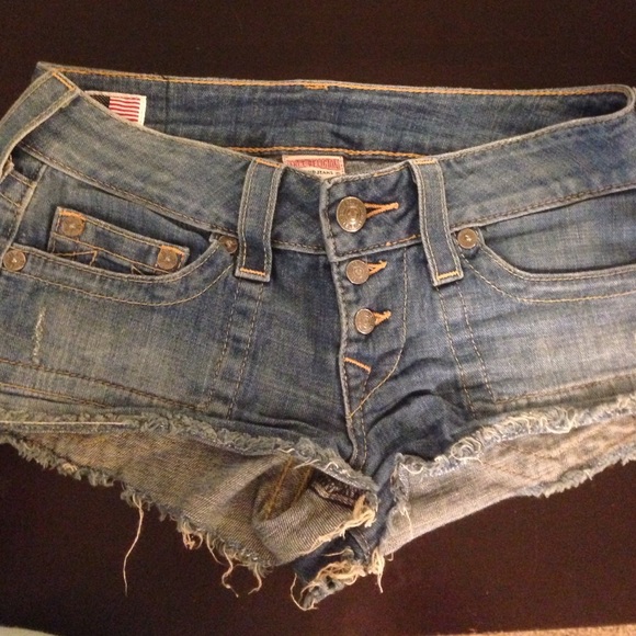 True Religion Jean shorts