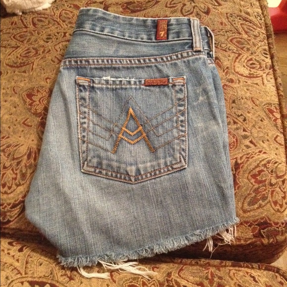 7 for all mans kind shorts