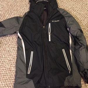 Columbia Men's Black Winter Coat